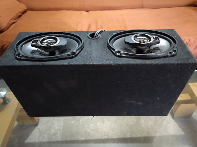 Car speakers with box high Quality amplifier 3