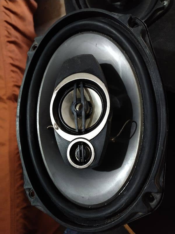 Car speakers with box high Quality amplifier 6