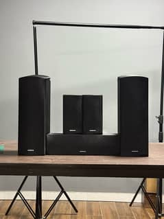 Onkyo Dolby Atmos 5.1. 2 speakers and woofer