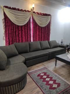 7-Seater L-Shaped Sofa Set for Sale – Excellent Condition!