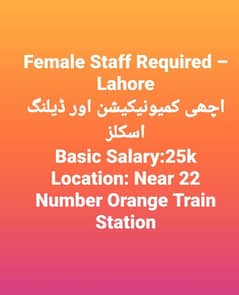 job in Lahore