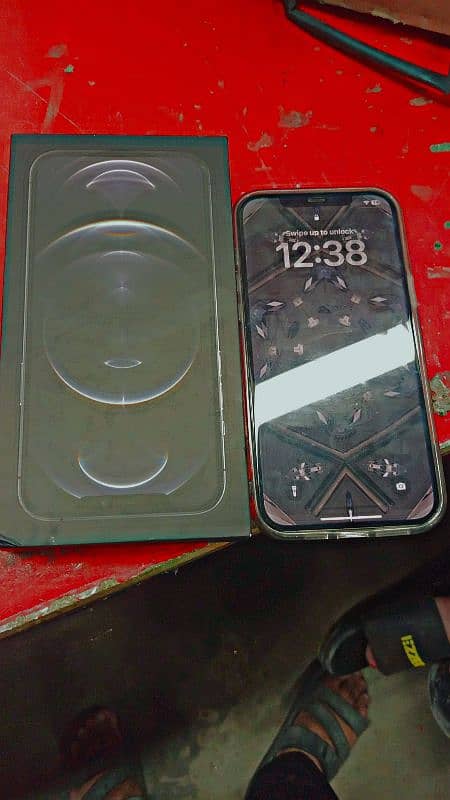 Iphone 12 pro max non pta with box and original charger Fresh all ok 3