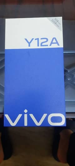 Vivo Y12A just box open condition pta approved