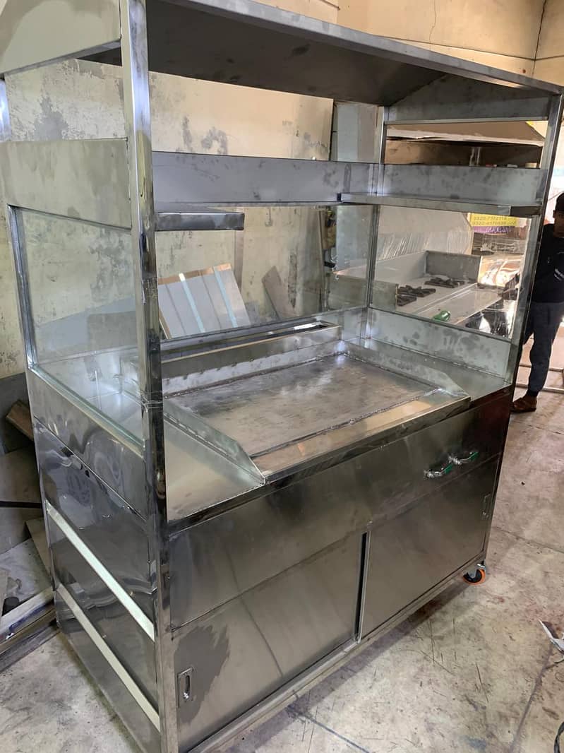 Shawarma Counter / Bar bq Counter / Biryani Counter /Food Cart 4