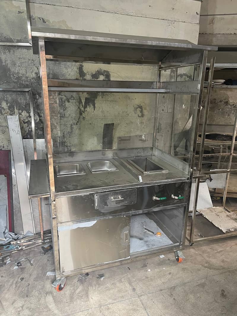 Shawarma Counter / Bar bq Counter / Biryani Counter /Food Cart 5