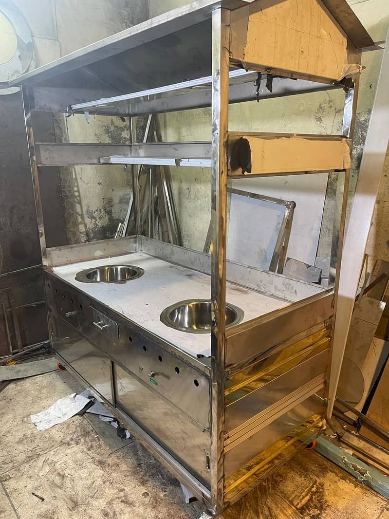 Shawarma Counter / Bar bq Counter / Biryani Counter /Food Cart 11