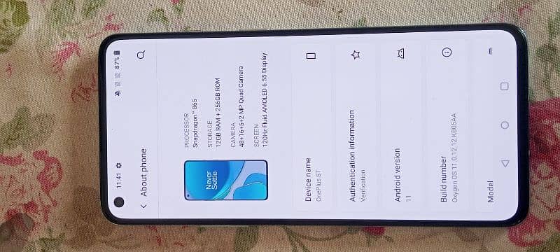 oneplus 8t 12/256gb 4