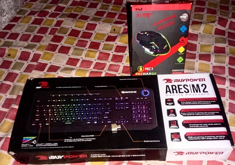 (I BUY POWER! ARESIM:2 GAMING KEYBOARD) (AITNT! GAMING MOUSE 0