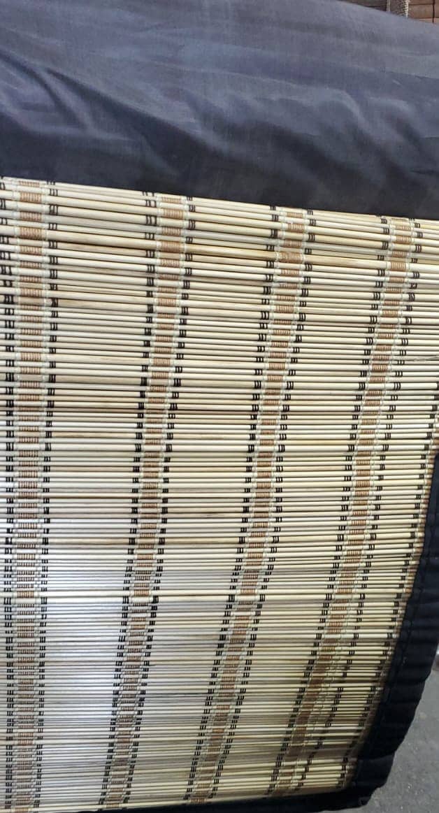 kana chikh window blinds heat prof water proof Bamboo chikh blinds 4