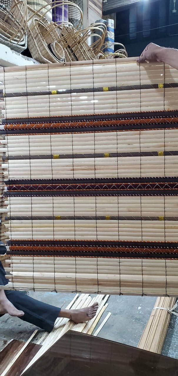 kana chikh window blinds heat prof water proof Bamboo chikh blinds 10