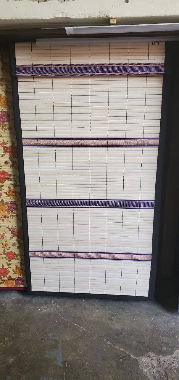 kana chikh window blinds heat prof water proof Bamboo chikh blinds 11