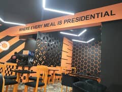 Running restaurant business for sale