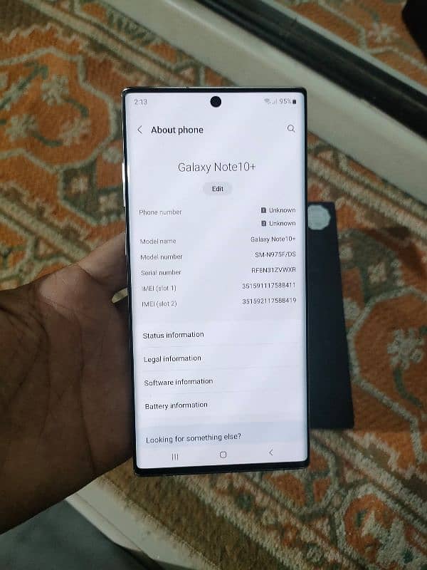 Samsung note 10 plus official approved 2