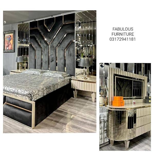 BEDROOM SET, BED SET,Luxury Bedroom set 4