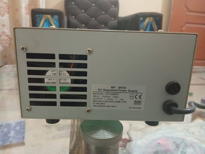 DC Regulated Power Supply NP-9918 20v,20A 6