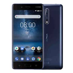 Nokia 8 black colour 8/10