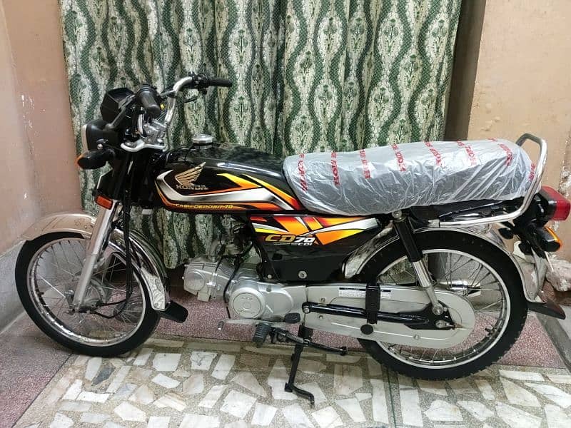 Honda CD 70 Model 2022 Lush condition 1