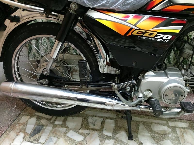 Honda CD 70 Model 2022 Lush condition 8