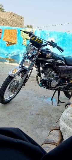 Honda 125 self start 2020 model sukkur number