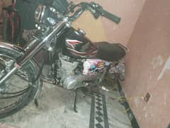 Honda 125 23 Modle neat and clean double Saman