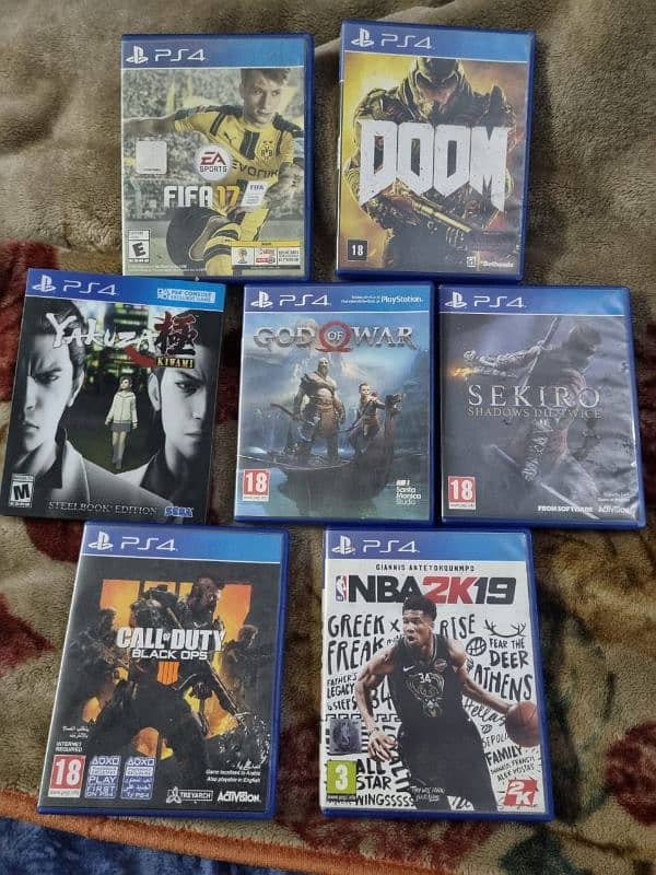 PS4 games, sold separately 1