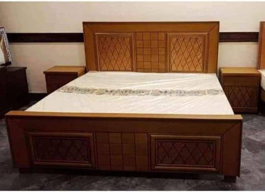 wooden bed/cane bed/souble bed/single bed/king size bed/bedset 4