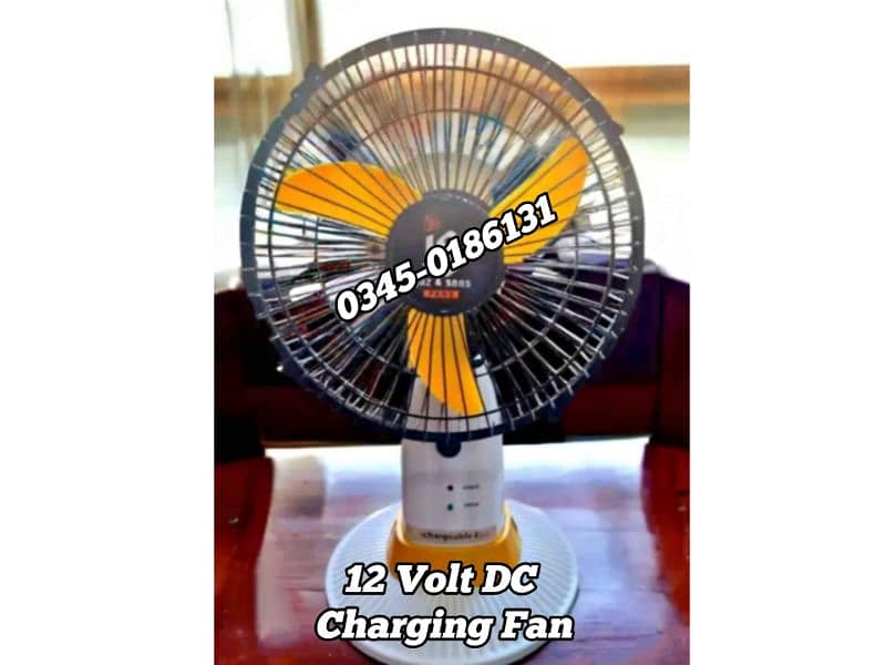 12 Volt DC Charging Fans | AC DC Breaket FAN Solar Fan Wall Fan 1