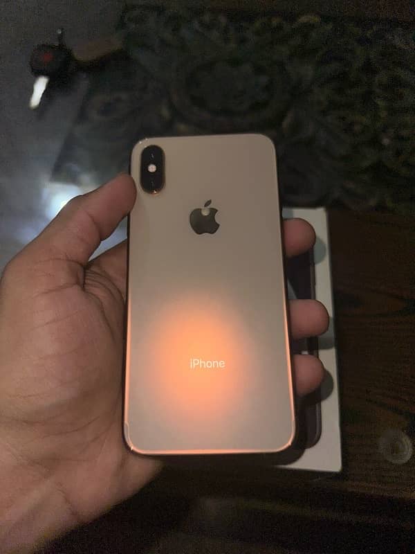 iphone xs dual pta 64gb with box 1