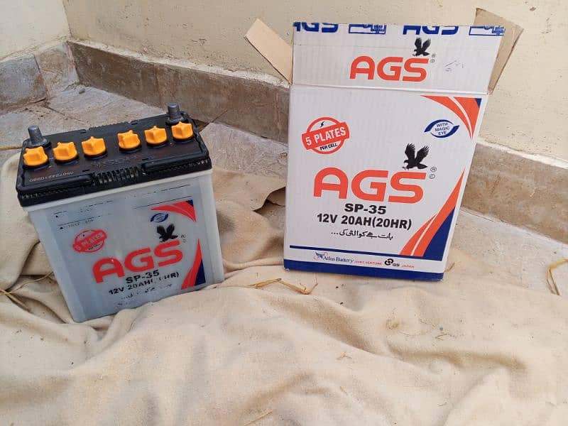 AGS SP-35 Battery like brand new 5 Plate 2