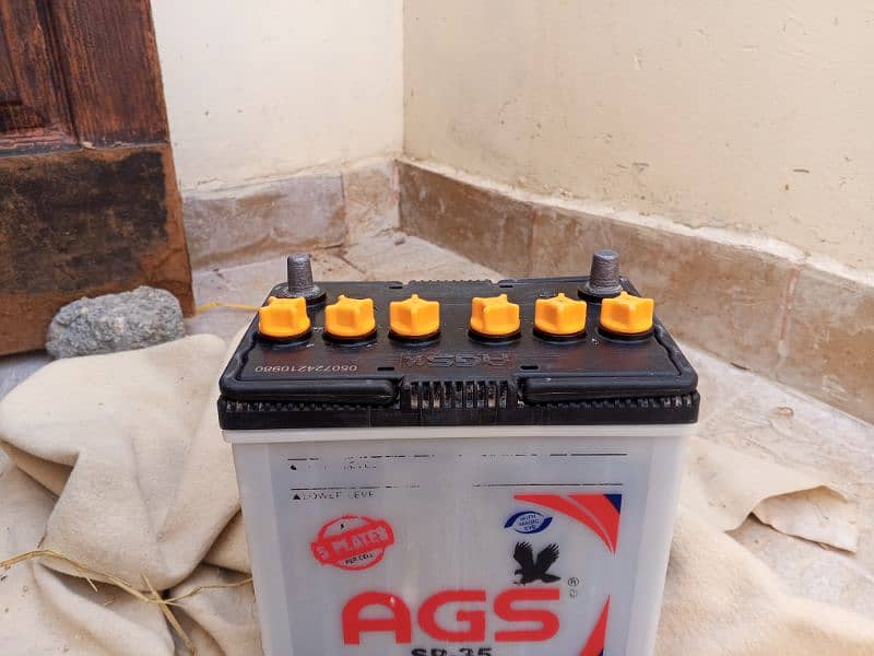 AGS SP-35 Battery like brand new 5 Plate 4