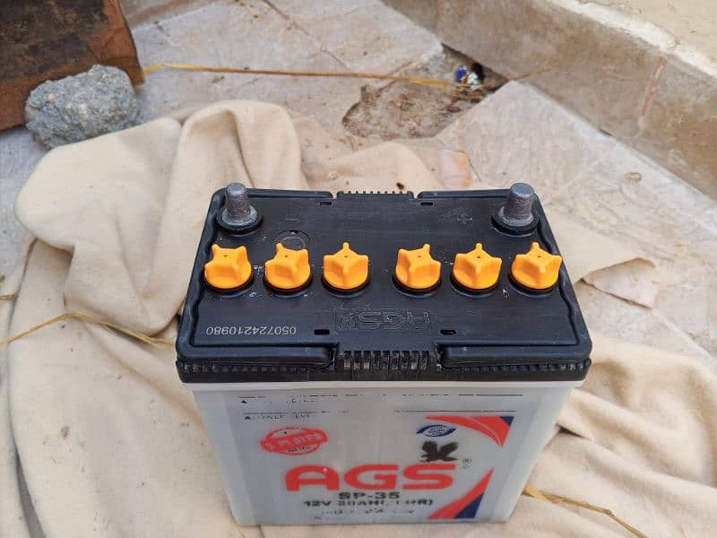 AGS SP-35 Battery like brand new 5 Plate 8