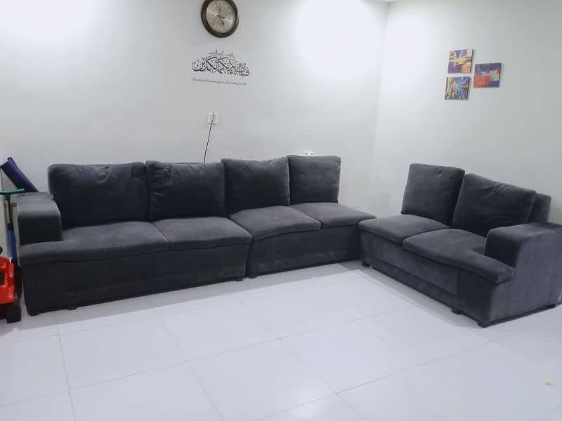 L Shape Sofa  2*3 seater 1