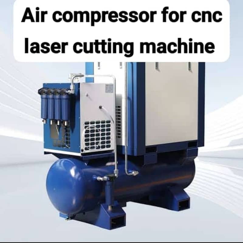 Air compressor for cnc laser cutting machine 9