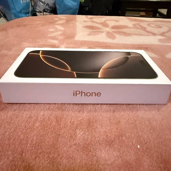 iPhone 16 pro max 256Gb Desert Titanium NON Active 3