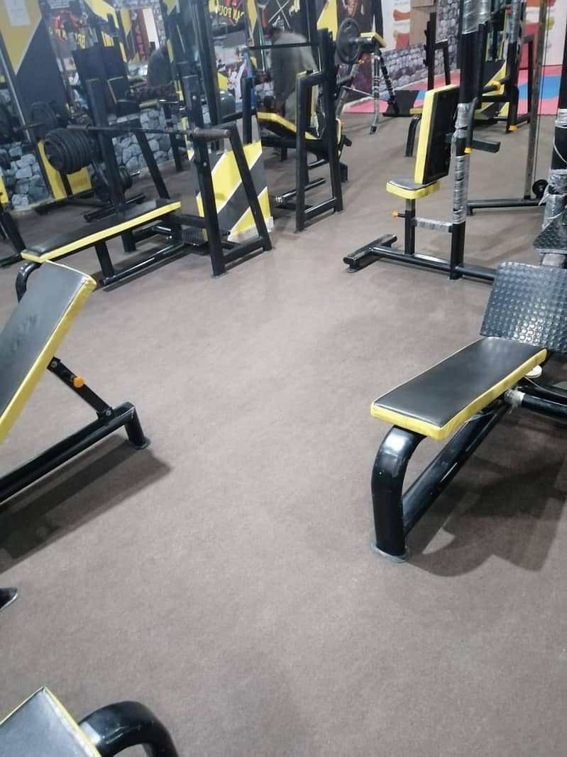 Running Gym for sale / GYM Business for sale l setup for sale 9