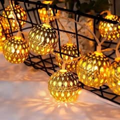 Moroccan Ball LED String Fairy Light.