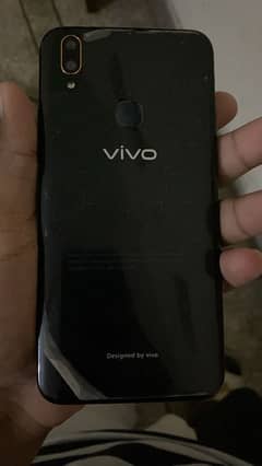 Vivo mobile all ok kio msla nai ha fingerprint ok Face ID ok black col