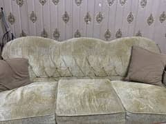 Pure Talli wood 6 Seater Sofa Set