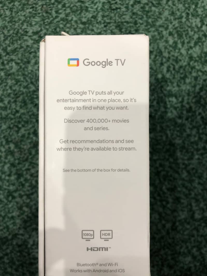 Brand new  Chrome cast with google tv whatsapp 03304000731 3