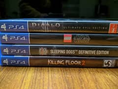 4 PS4 Games Diablo Star Wars