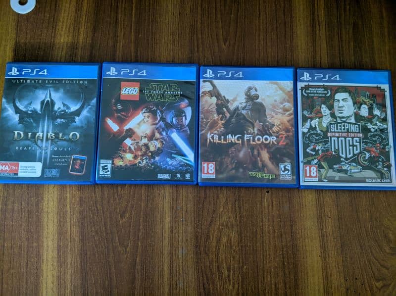 4 PS4 Games Diablo Star Wars 1