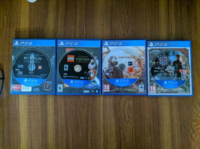 4 PS4 Games Diablo Star Wars 2