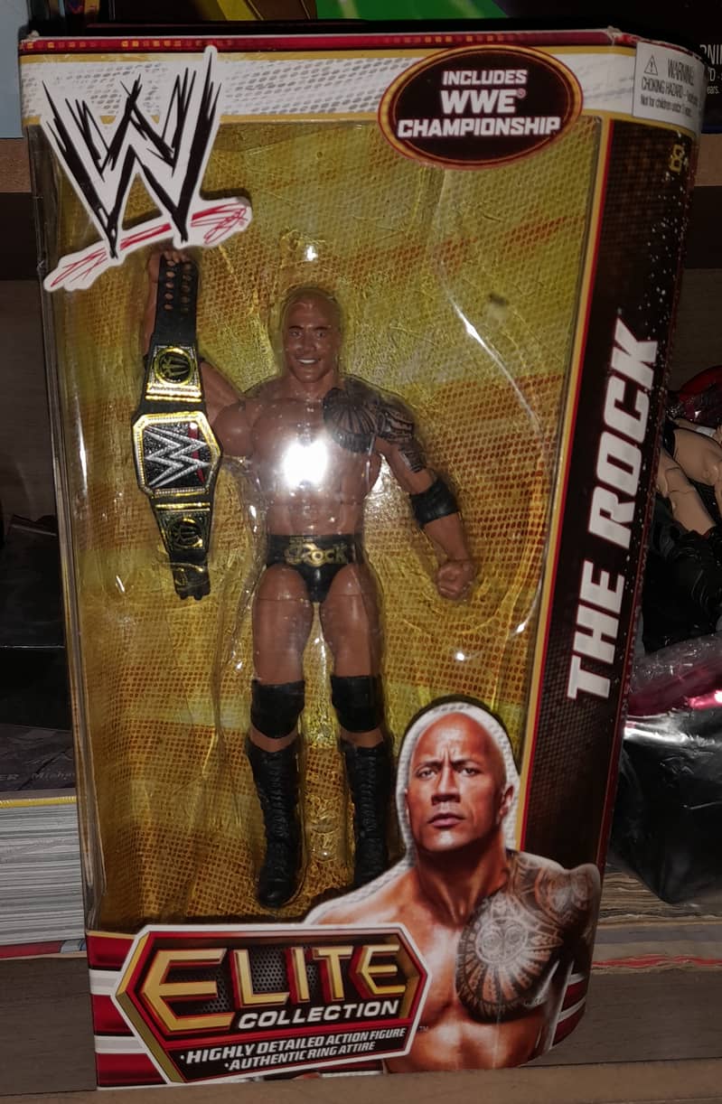 Mattel WWE Elite The Rock 0