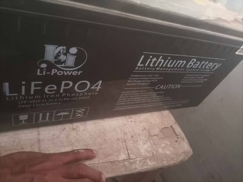 Lithium iron phosphate battery 1