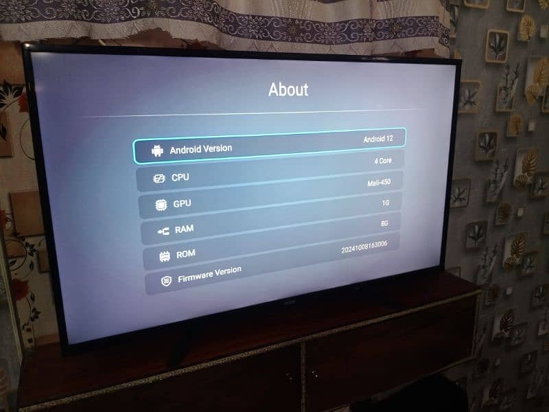 Led 43inch tv Android 9