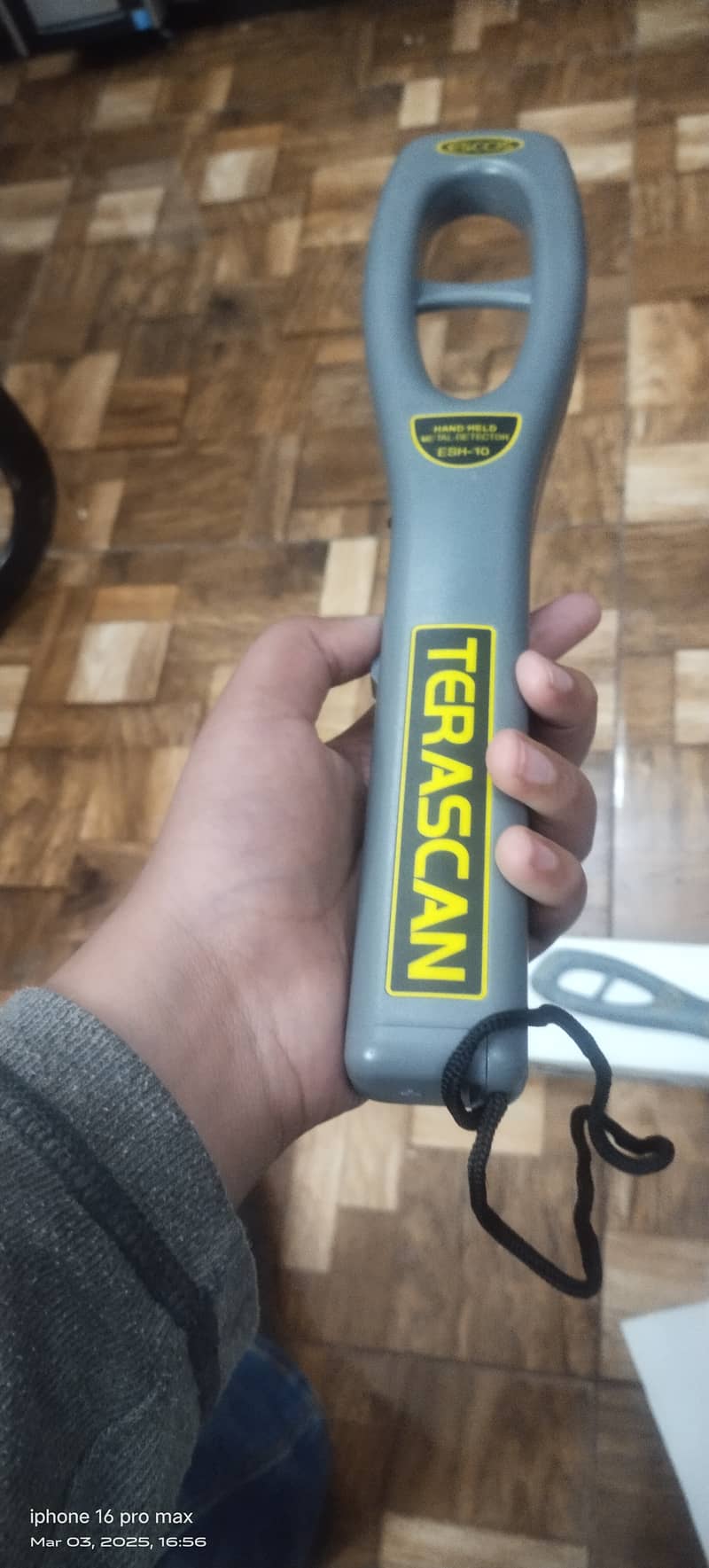 Terascan hand held metal detector esh-10 1