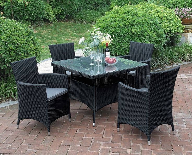 Jojio Dining Outdoor Set 5 Pcs 2