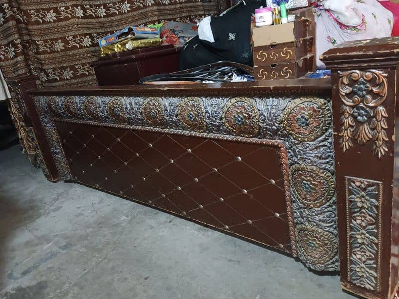 Bed Takes with side tables and Dressing table 1