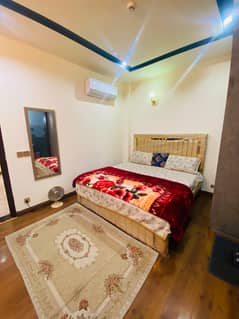 Short time 1 bed furnished and pet day available for rent