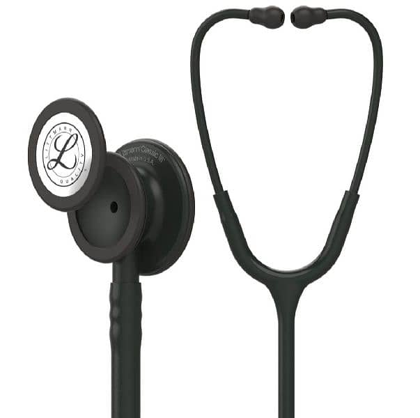 Littmann Classic III Monitoring Stethoscope: All Black 5803 2